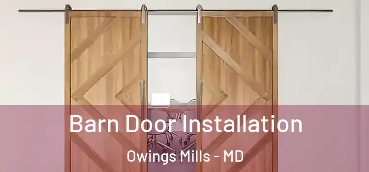 Barn Door Installation Owings Mills - MD