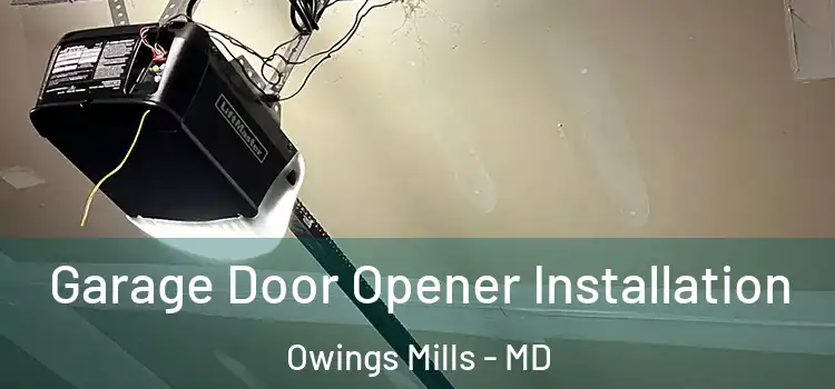  Garage Door Opener Installation Owings Mills - MD